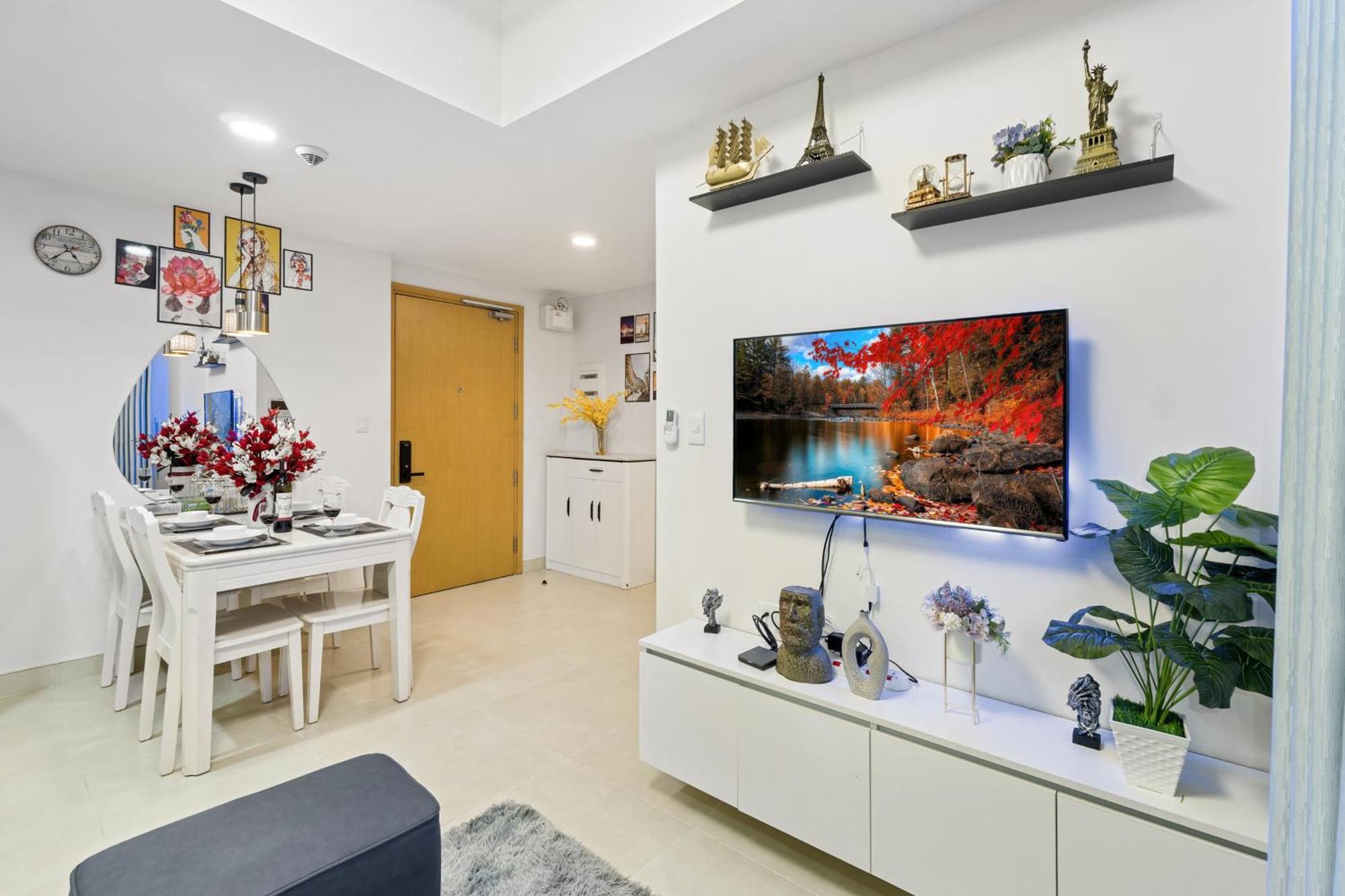Cozy 2 Bedrooms Condo In T1 Masteri Thao Dien, Fully Furnished With Full Amenities Ho Si Minh-város Kültér fotó