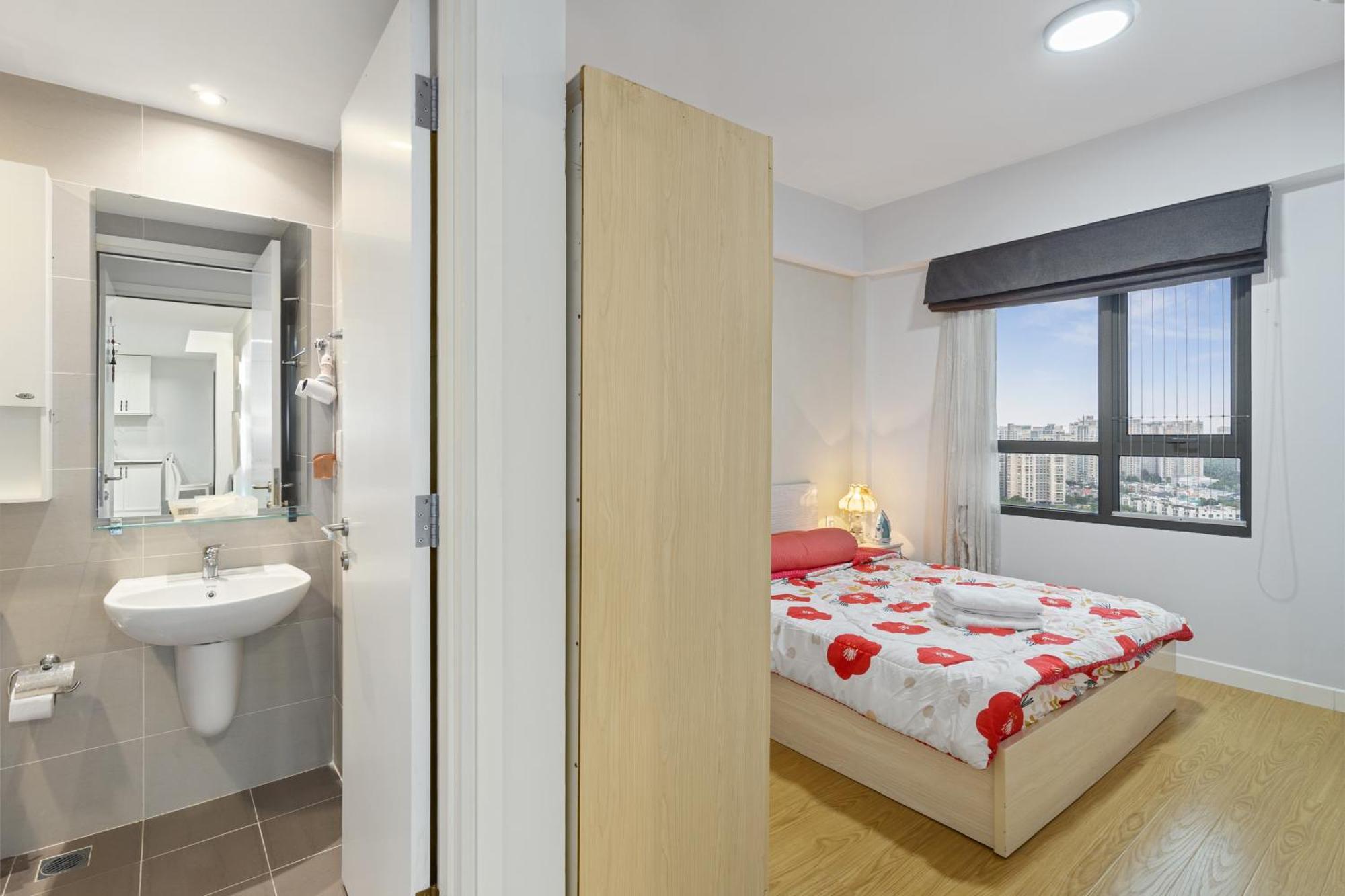 Cozy 2 Bedrooms Condo In T1 Masteri Thao Dien, Fully Furnished With Full Amenities Ho Si Minh-város Kültér fotó